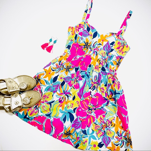 Lilly Pulitzer Dresses & Skirts - Lilly Pulitzer Christine Dress Besame Mucho